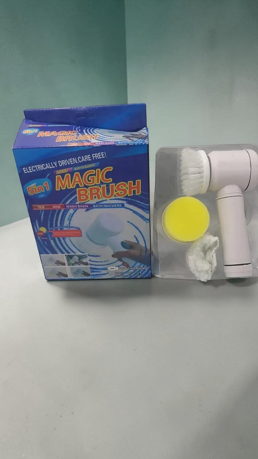 Cleaning Magic Electric Brush (5-in-1)